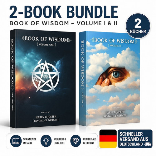 Book wisdom volumes - book, 2