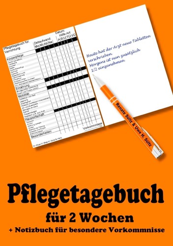Pflegetagebuch für wochen - pflegetagebuch, 2
