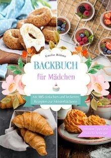 Backbuch für mädchen - backbuch, mit