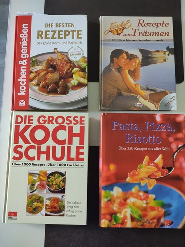 Kochbücher sammlung große - kochbücher,